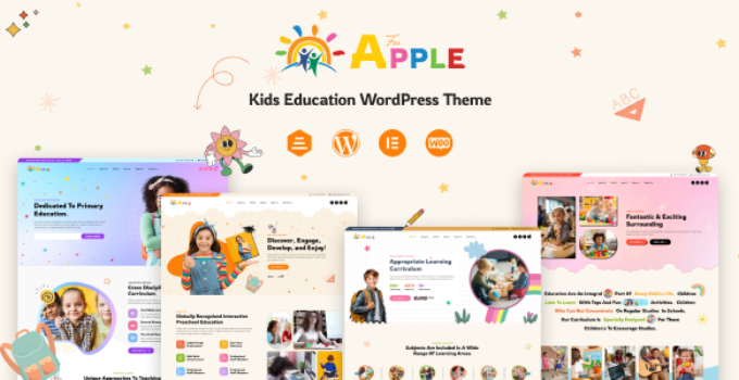 AforApple – Kids Education & LMS WordPress Theme