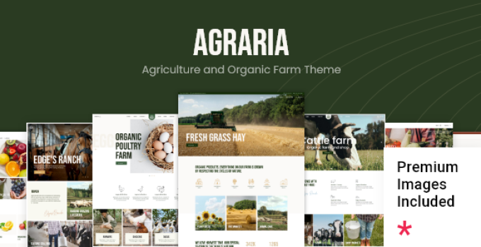Agraria – Agriculture and Organic Farm Theme