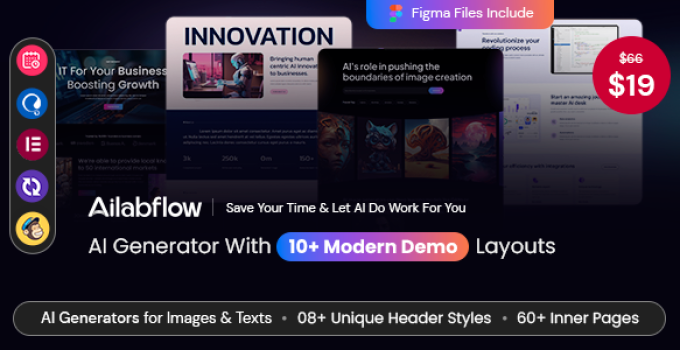 Ailabflow – AI Agency & Technology WordPress Theme
