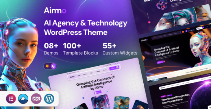Aimo – AI Agency & Technology WordPress Theme