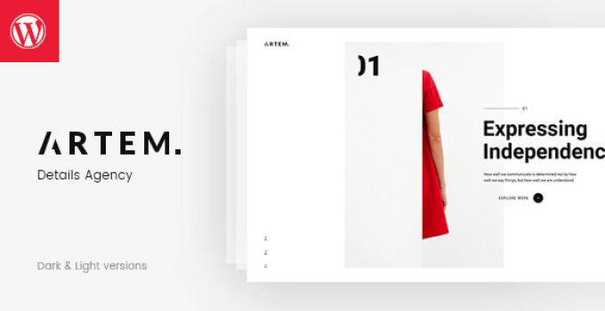 ARTEM – Digital Agency WordPress Theme
