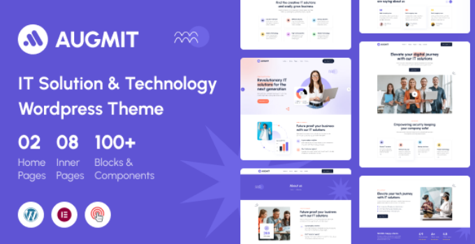 Augmit – IT Solution and Technology WordPress Theme