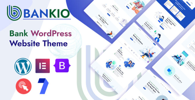 Bankio – Banking, Finance & Fintech WordPress Theme