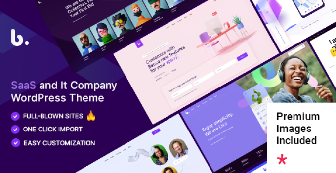 Becca – SaaS and Software Company Theme