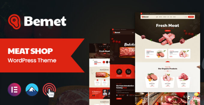 Bemet – Butcher & Meat WordPress Theme