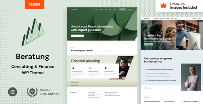 Beratung – Consulting & Finance WordPress