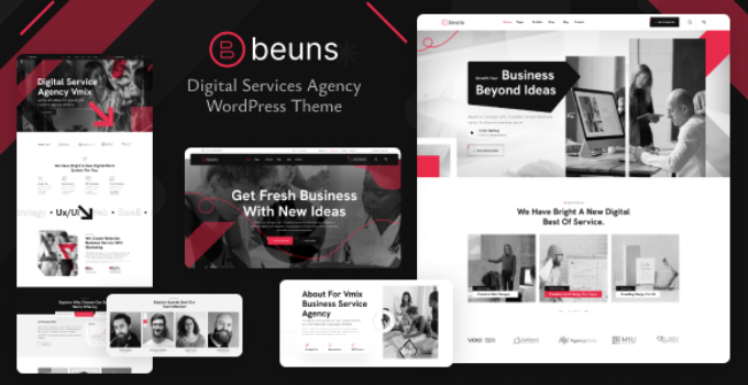 Beuns – Digital Services Agency WordPress Theme