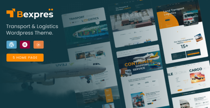 Bexpres – Transport & Logistics WordPress Theme