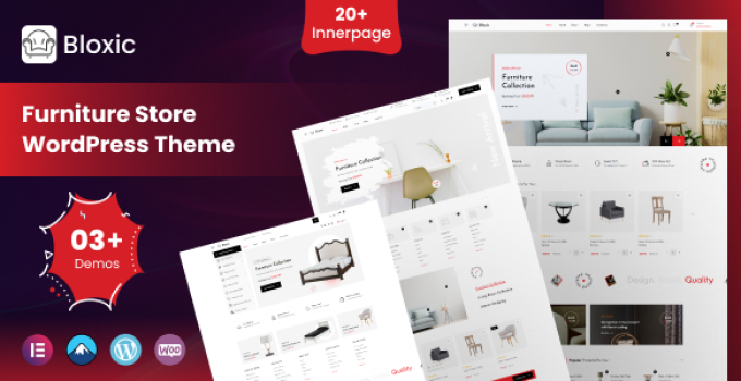 Bloxic – Furniture Store WooCommerce Theme