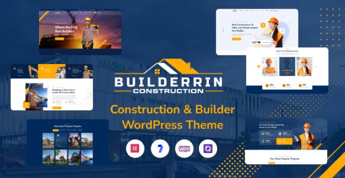 Builderrin – Construction WordPress Theme