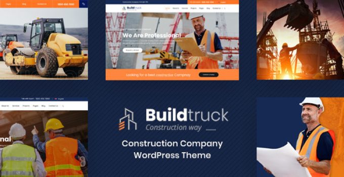 BuildTruck – Construction WordPress Theme