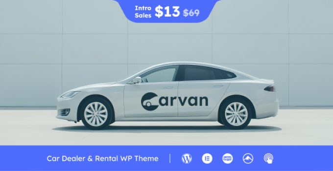 Carvan – Car Rental & Listing WordPress Theme