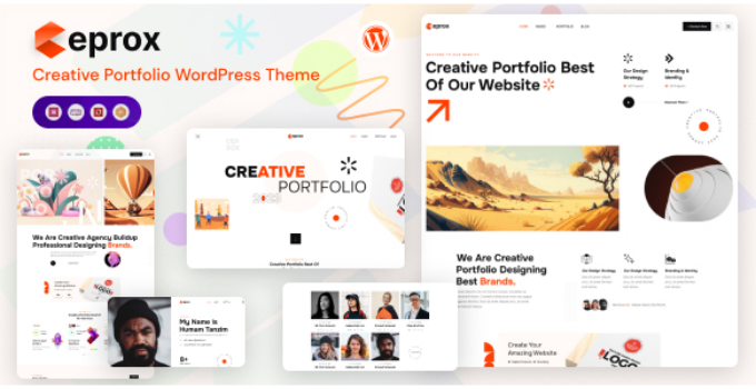 Ceprox – Creative Portfolio WordPress Theme
