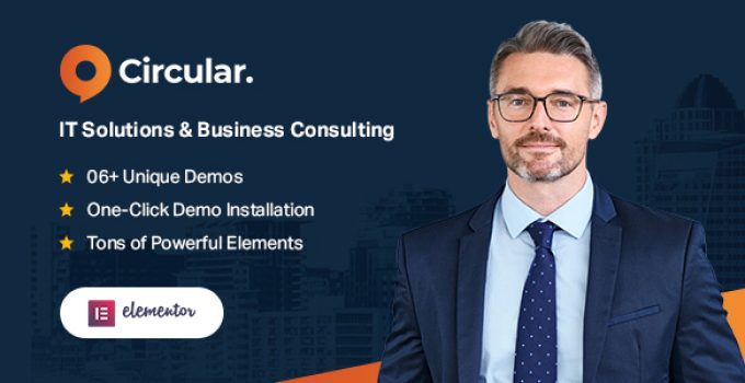Circular – IT Solutions & Business Consulting Elementor WordPress Theme