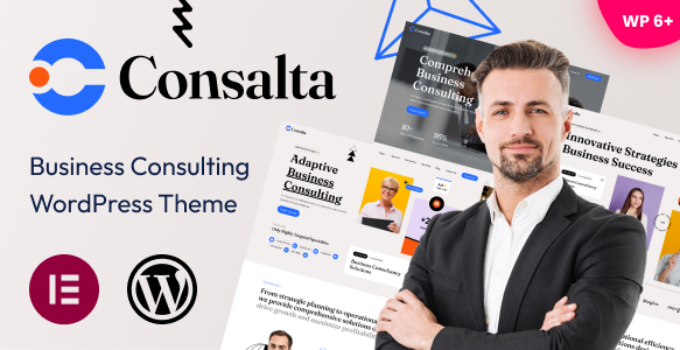 Consalta – Business Consulting WordPress Theme