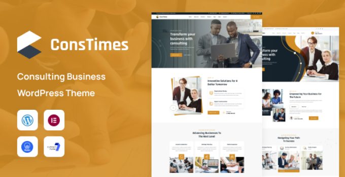 ConsTimes – Consulting Business WordPress Theme