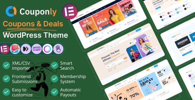 Couponly – Coupons and Deals WordPress Theme