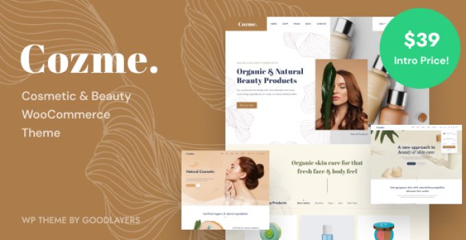 Cozme – Beauty and Cosmetics Shop