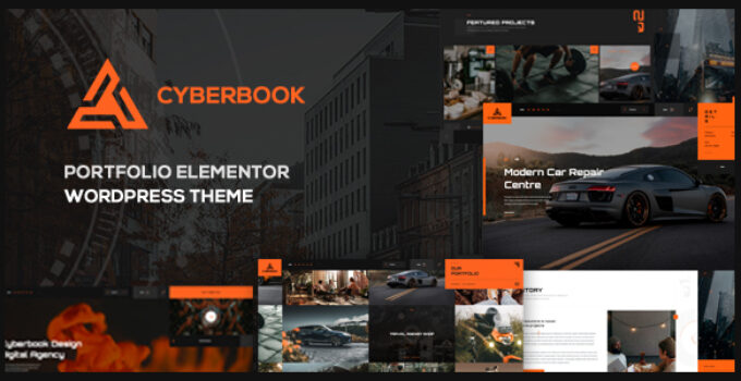 Cyberbook – Elementor Portfolio WordPress Theme