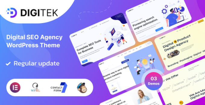 Digitek – SEO Service WordPress Theme