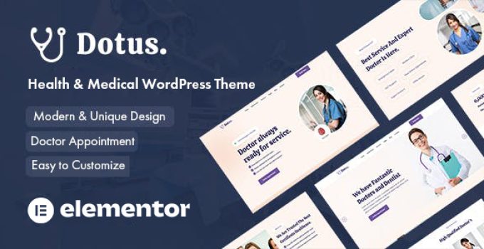 Dotus – Health & Medical WordPress Theme