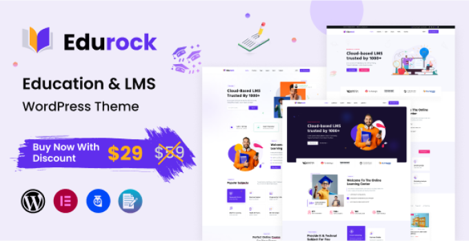 Edurock – Education WordPress Theme