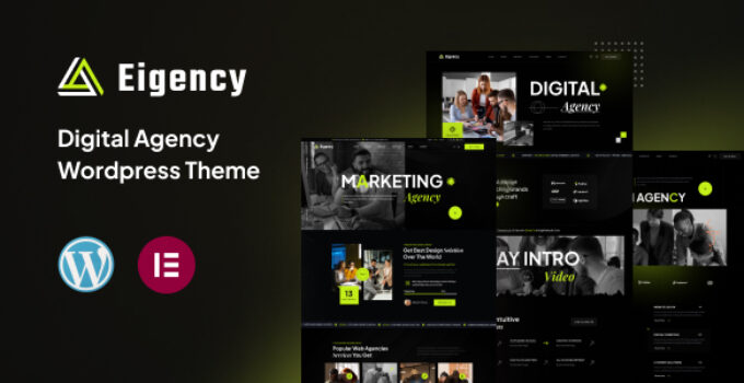 Eigency – Digital Agency WordPress Theme