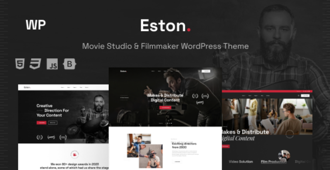 Eston – Movie Studio & Filmmaker WordPress Theme