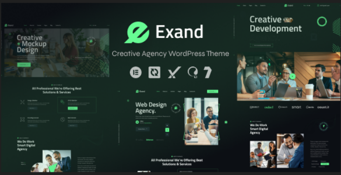 Exand – Creative Agency WordPress Theme