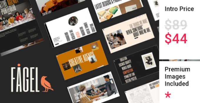 Fågel – Creative Agency and Portfolio Theme