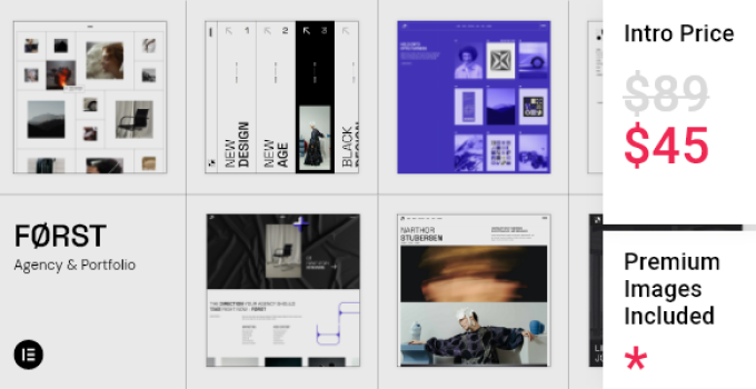 Først – Elementor Agency and Portfolio Theme