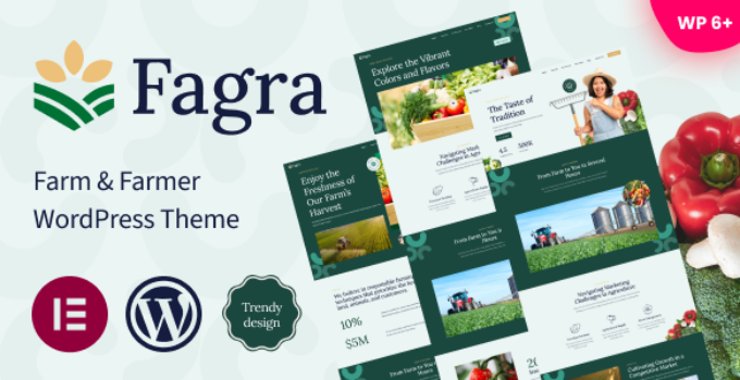 Fagra – Farm & Farmer WordPress Theme