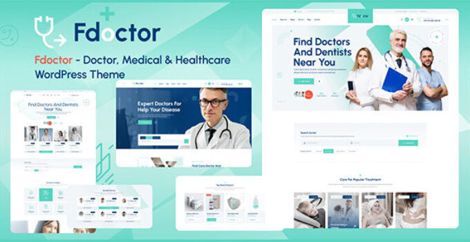 Fdoctor – Doctor, Medical & Healthcare WordPress Theme