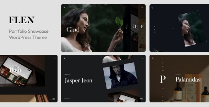 Flen – Creative Portfolio WordPress Theme