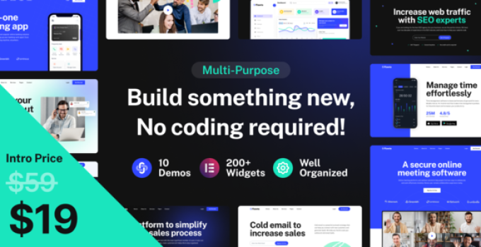 Flowto – Startup & SaaS WordPress Theme