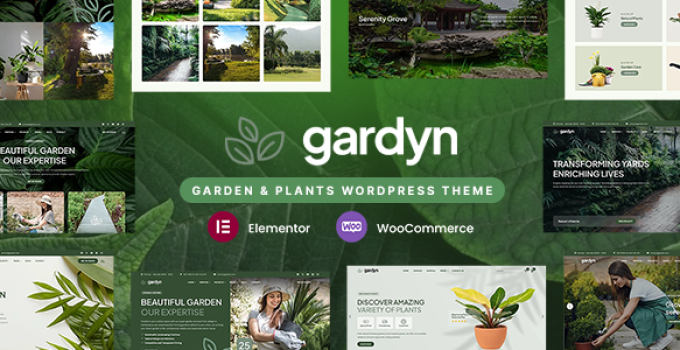 Gardyn – Gardening & Landscaping WordPress Theme