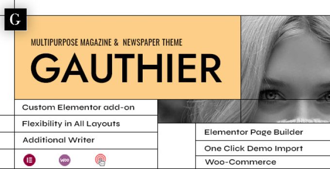 Gauthier – Multipurpose Newspaper Theme