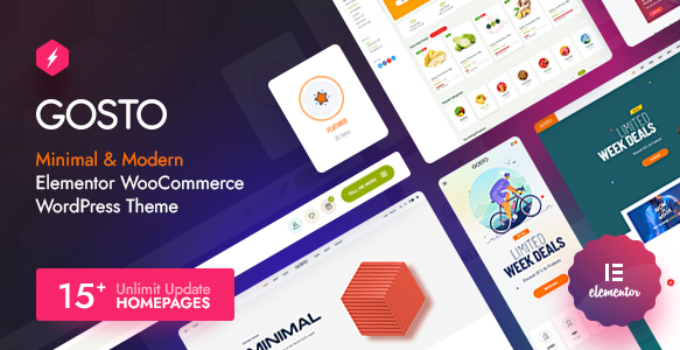 Gosto – Multipurpose WooCommerce WordPress Theme
