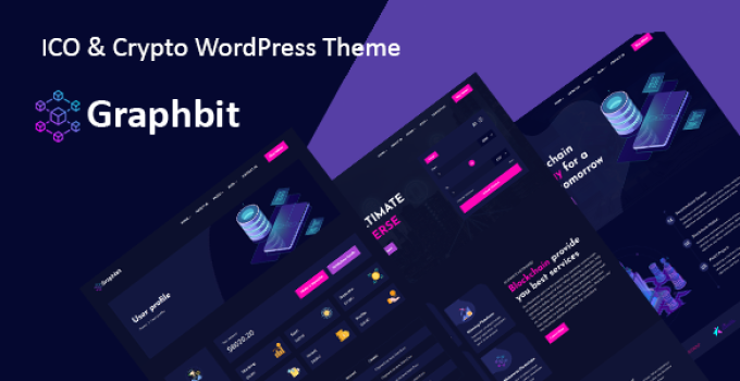Graphbit – ICO & Crypto Bootstrap WordPress Theme