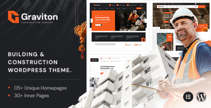Graviton – Construction WordPress Theme