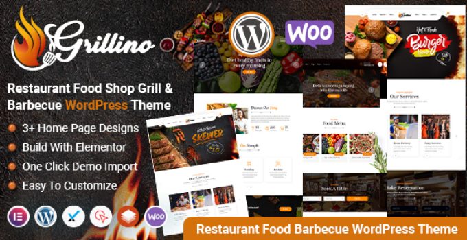 Grillino – Grill & Restaurant WordPress Theme