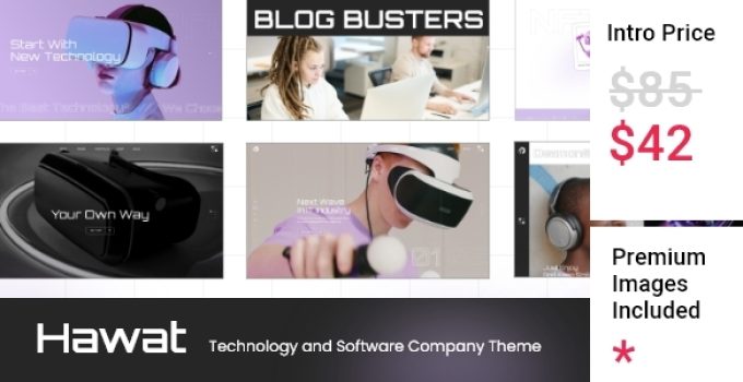 Hawat – Technology and Software Company Theme