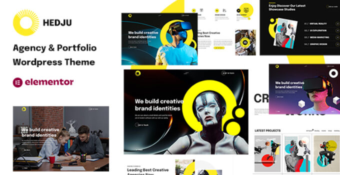 Hedju – Creative Agency and Portfolio Theme