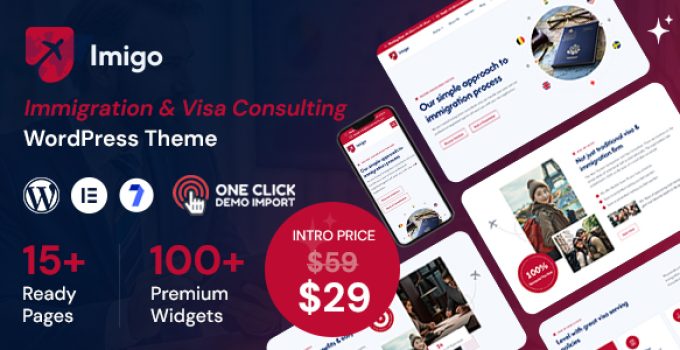 Imigo – Immigration and Visa Consulting WordPress Theme