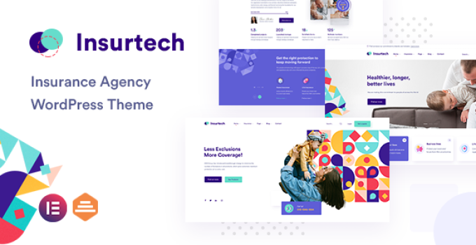 Insurtech – Insurance Agency WordPress Theme