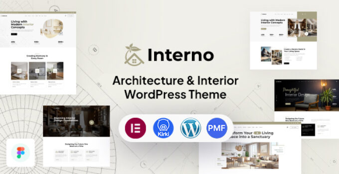 Interno – Architecture And Interior WordPress Theme