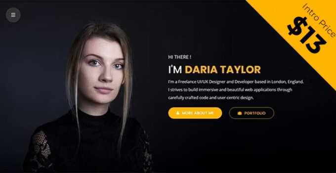 Istanbul – Personal Portfolio WordPress Theme