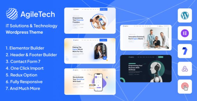 IT Agiletech – IT Solutions & Technology WordPress Theme