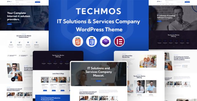 IT Solutions & Services Company WordPress Theme
