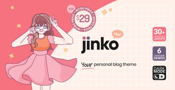 Jinko – Your Personal Blog Theme
